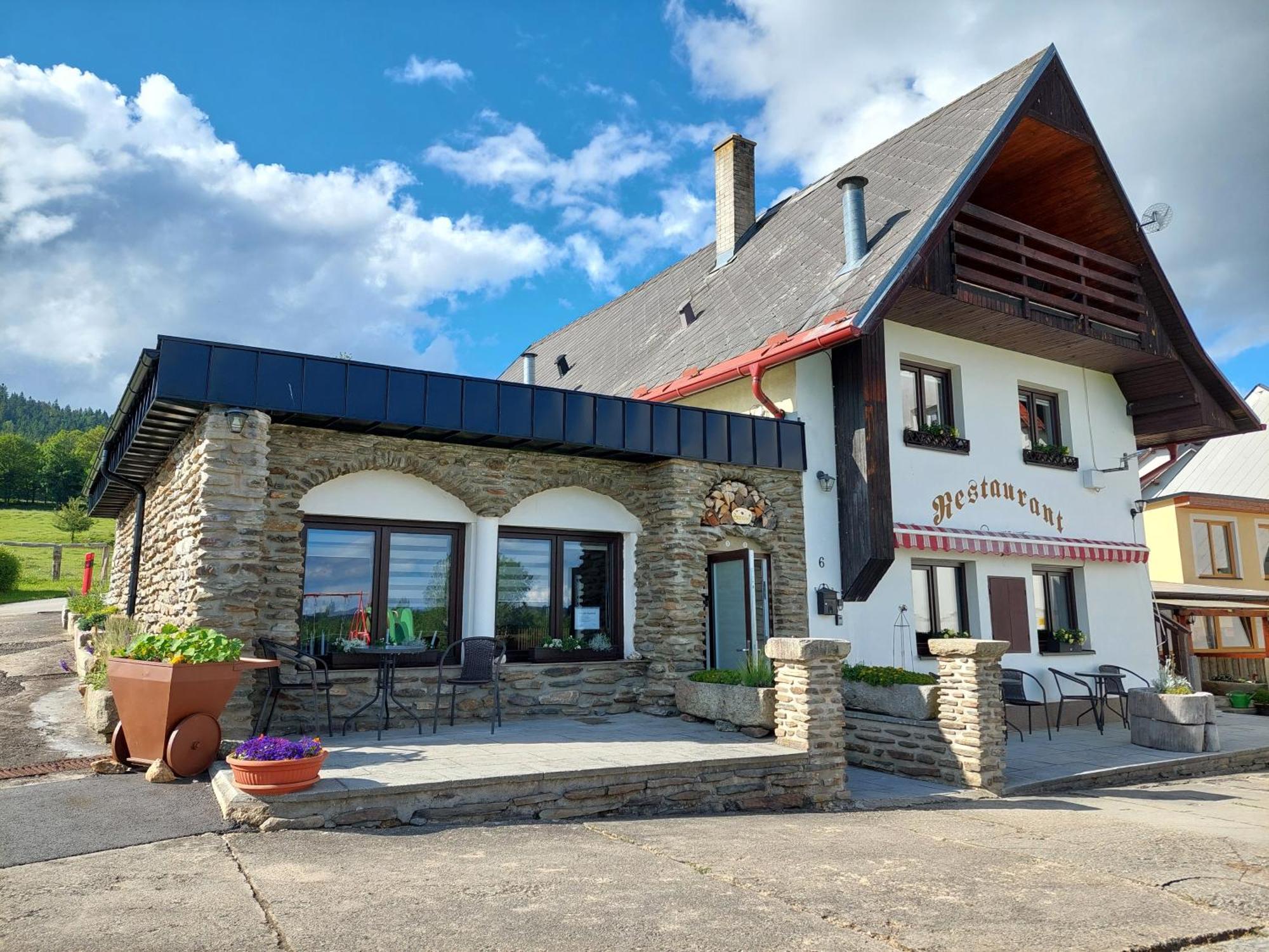 Penzion Slupecna Lipno nad Vltavou Buitenkant foto