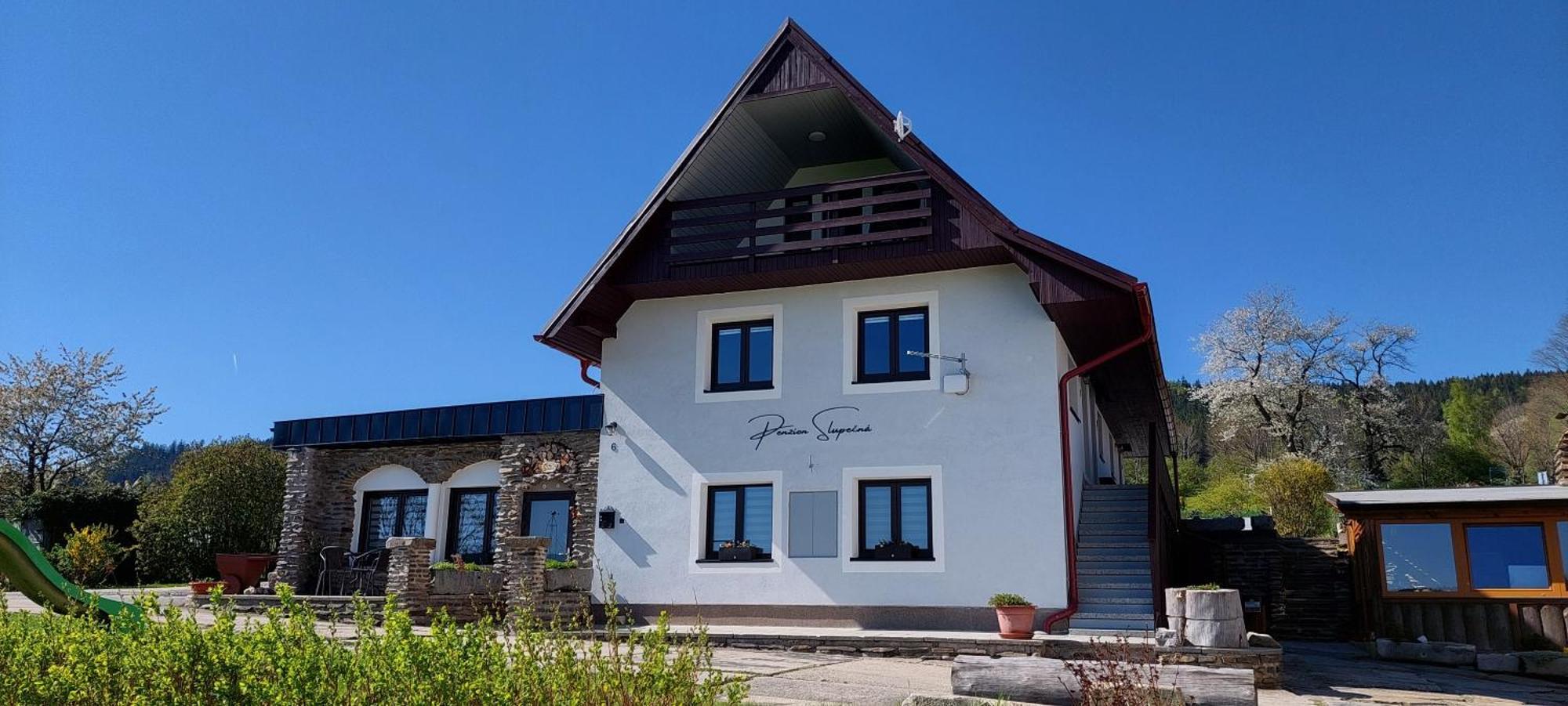 Penzion Slupecna Lipno nad Vltavou Buitenkant foto
